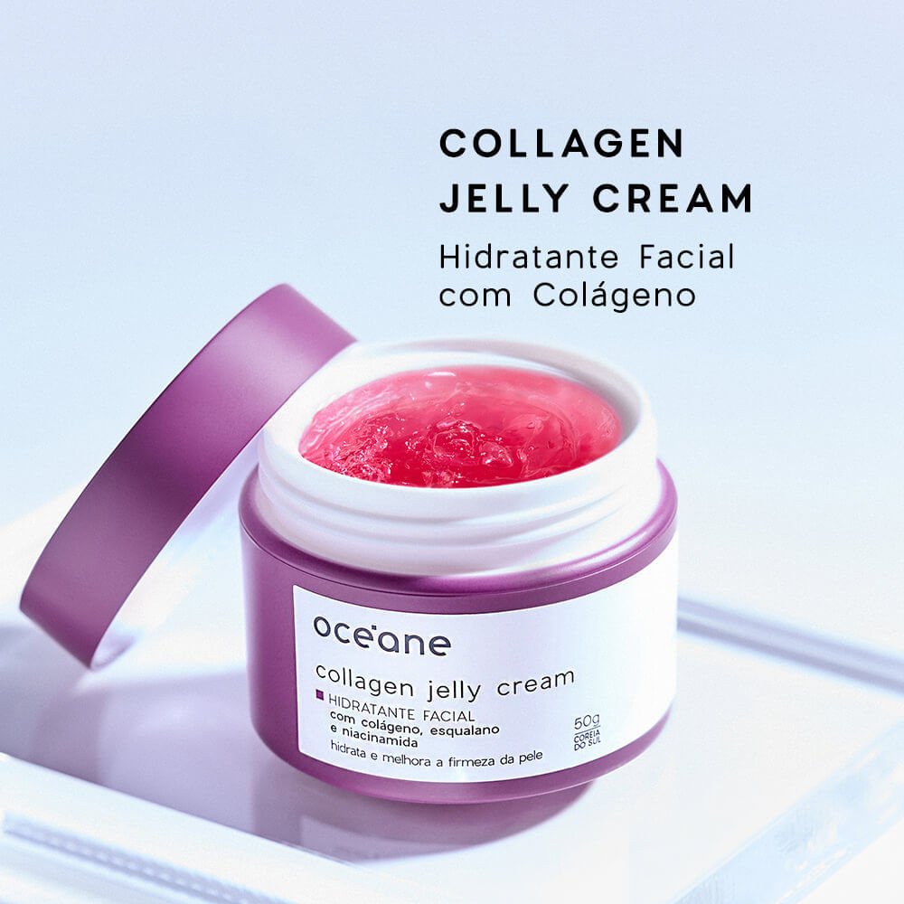 Gel Hidratante Facial com Colágeno - Collagen Jelly Cream 50g 50g 2