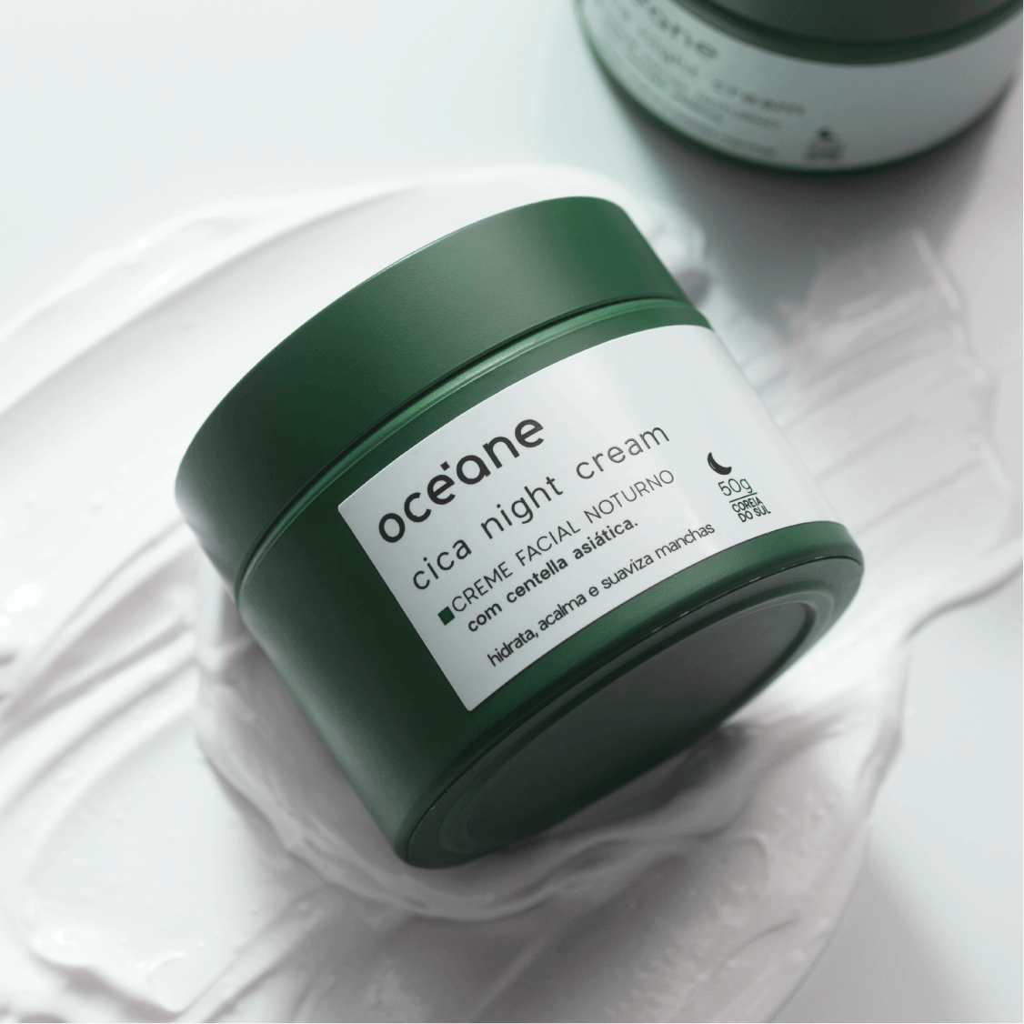 Kit Creme Hidratante Facial Noturno + Creme para Área Dos Olhos Cica (2 Produtos) ÚNICO 4