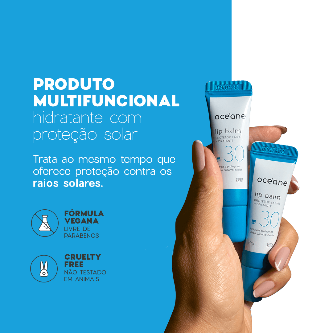 Protetor Labial Hidratante - Lip Balm Fps30 10g 10g 2