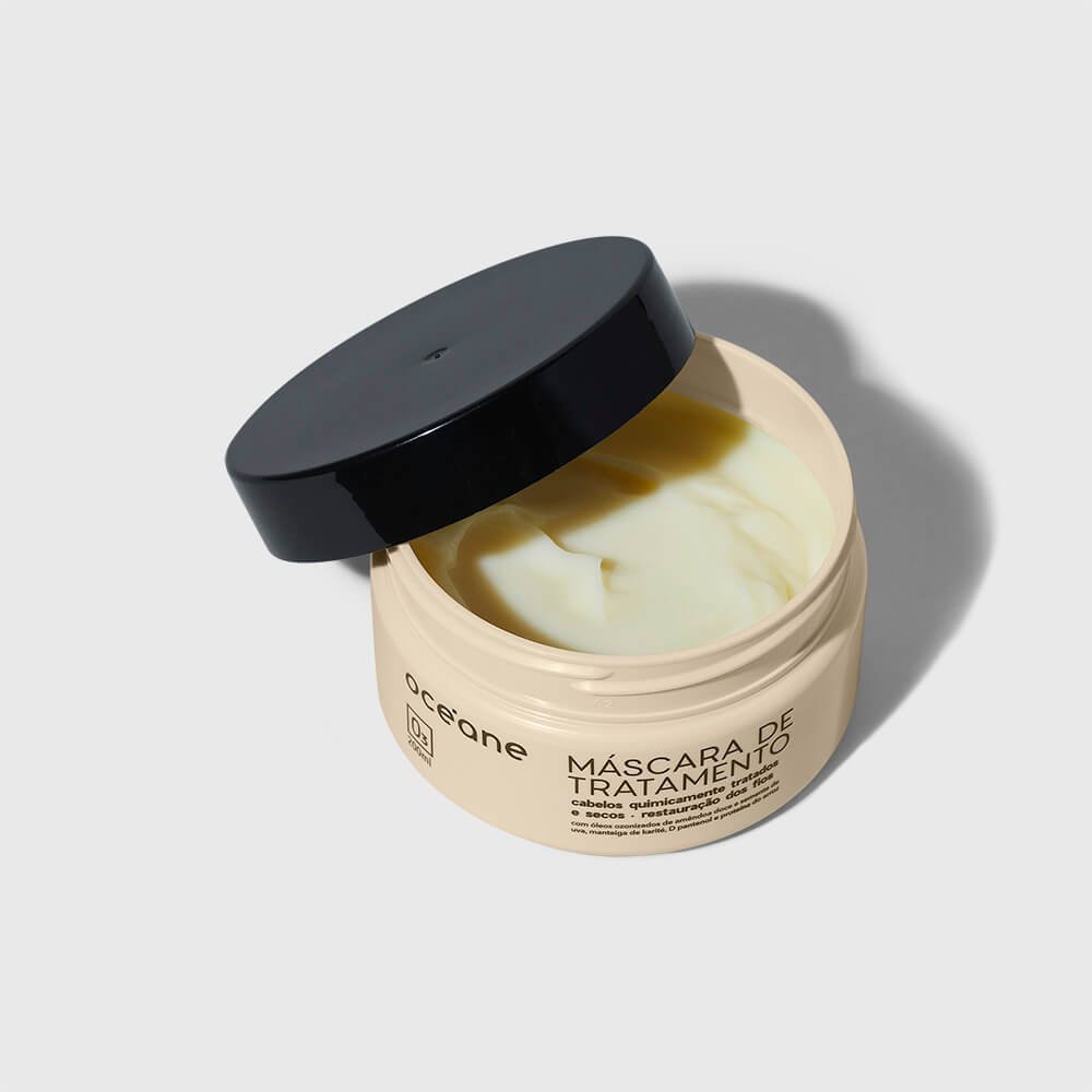 Máscara de Tratamento Para Cabelos Quimicamente Tratados 200g 200g 8
