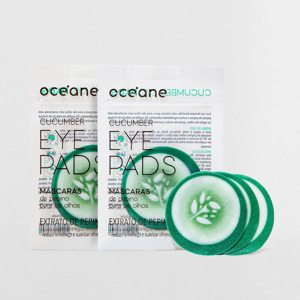 Kit Máscara Para Olhos de Pepino (2 Produtos)