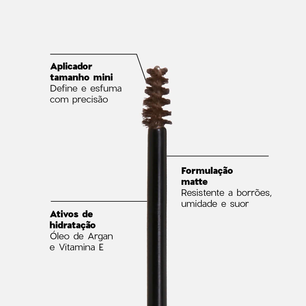 Máscara de sobrancelha castanho | Brow definer natural brown Natural Brown 4