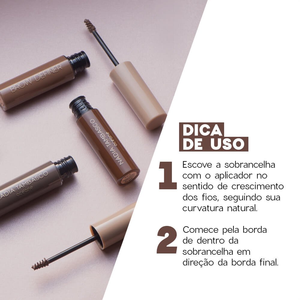 Máscara de sobrancelha castanho | Brow definer natural brown Natural Brown 6