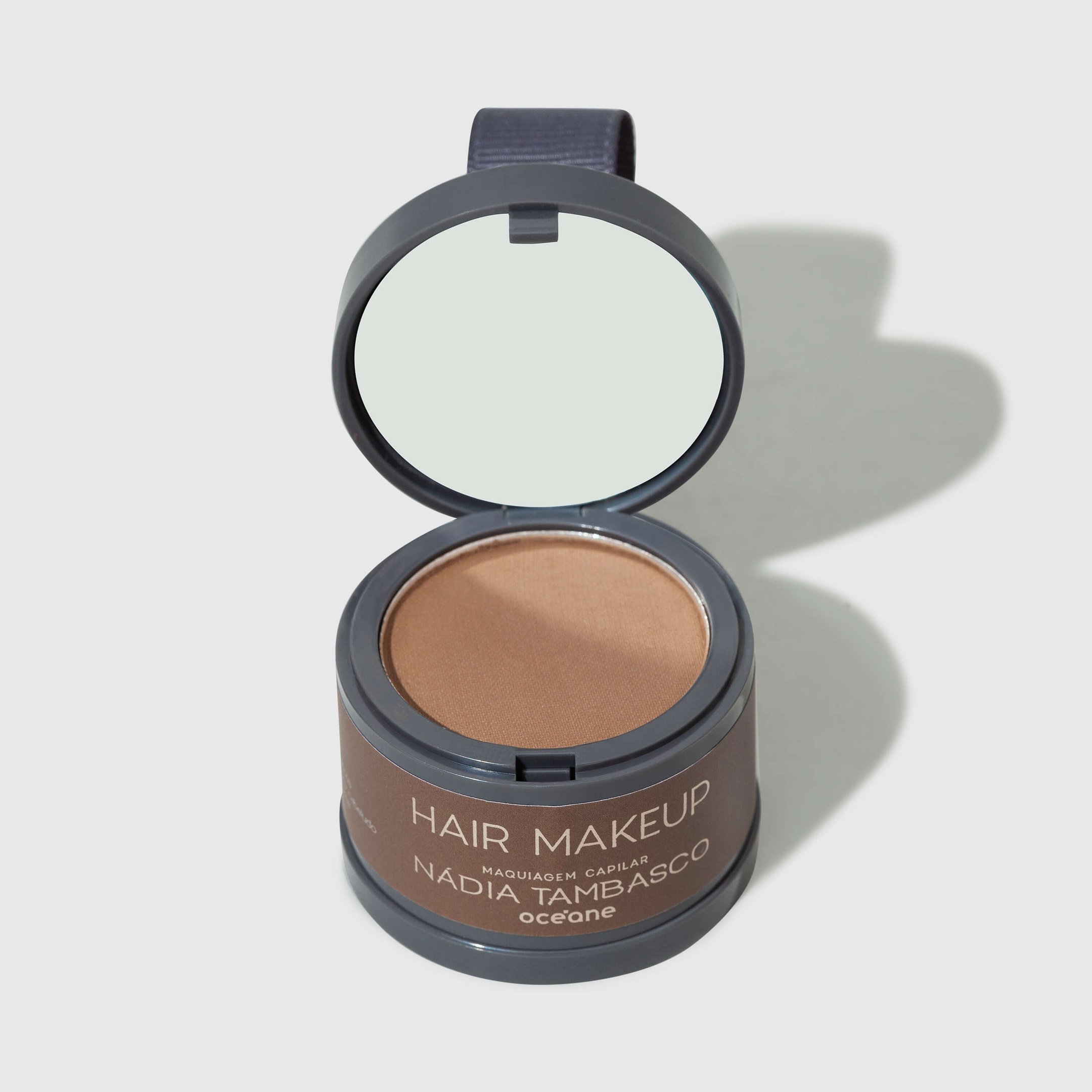 Kit Máscara de Sobrancelha Castanho + Maquiagem Capilar Nádia Tambasco By Océane (2 Produtos) ÚNICO 2