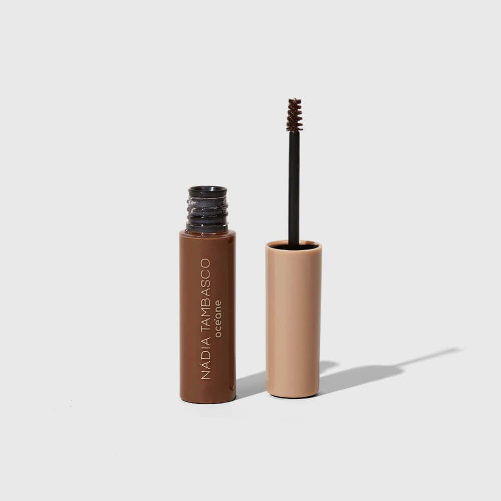 Kit Máscara de Sobrancelha Castanho + Maquiagem Capilar Nádia Tambasco By Océane (2 Produtos) ÚNICO 4
