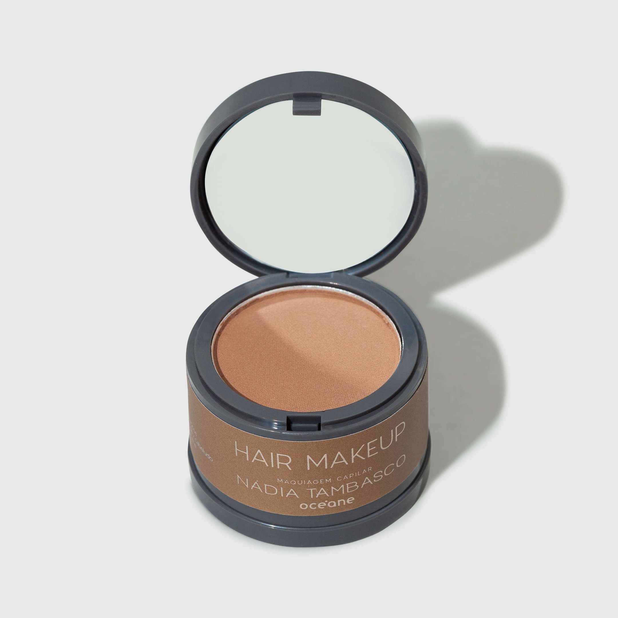 Kit Máscara de Sobrancelha Castanho Claro + Maquiagem Capilar Nádia Tambasco By Océane (2 Produtos) ÚNICO 2