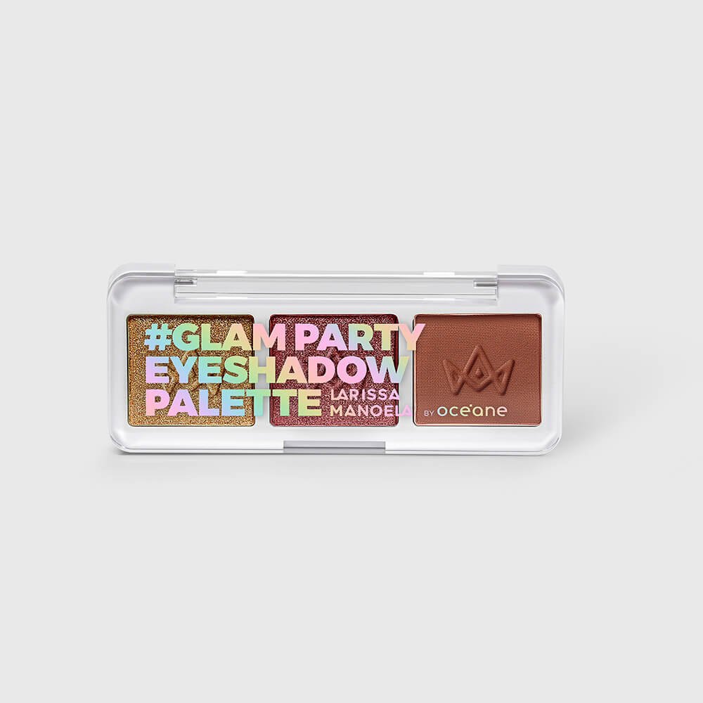 Paleta de Sombras Larissa Manoela By Océane - Glam Party Eyeshadow Palette 4,4g Glam 7