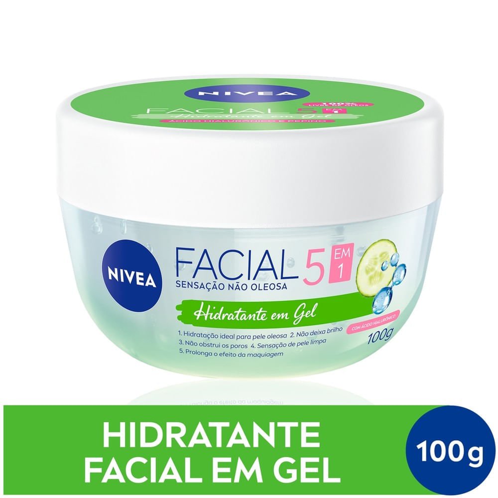 NIVEA Hidratante em Gel Facial 100g