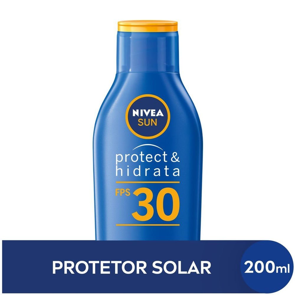NIVEA SUN Protetor Solar Protect & Hidrata 200ml FPS30 200ml 1
