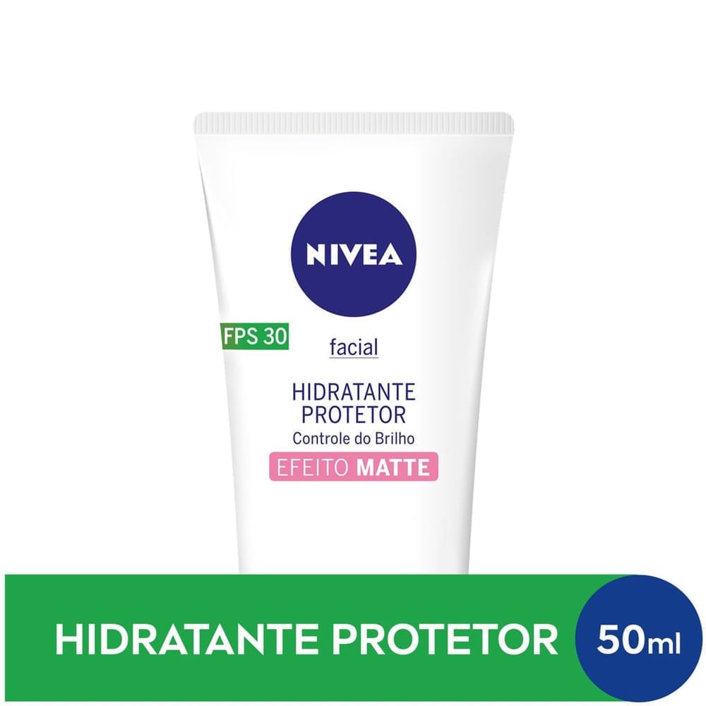 Hidratante Protetor NIVEA Controle do Brilho & Oleosidade FPS30 50ml