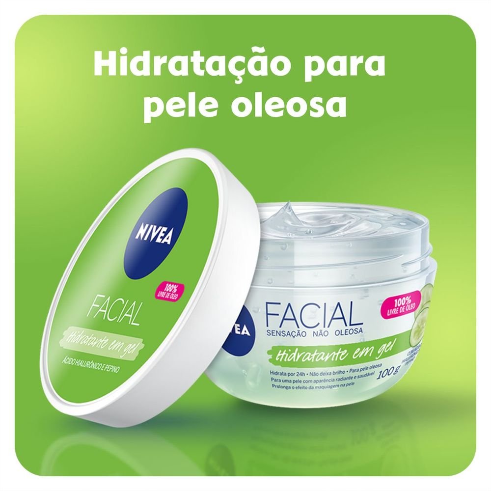 Kit Controle do Brilho NIVEA: Gel Facial+ Tônico Adstringente Facial Controle do Brilho + Sabonete em Gel Facial Controle do Brilho ÚNICO 8