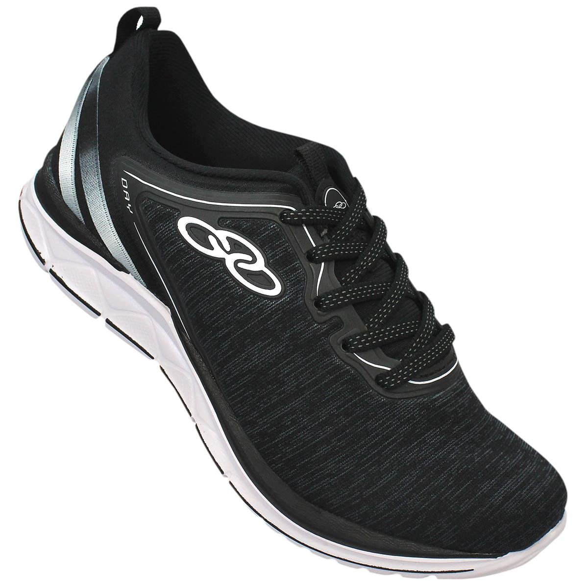 Tênis Olympikus Day Feminino Preto Preto 2
