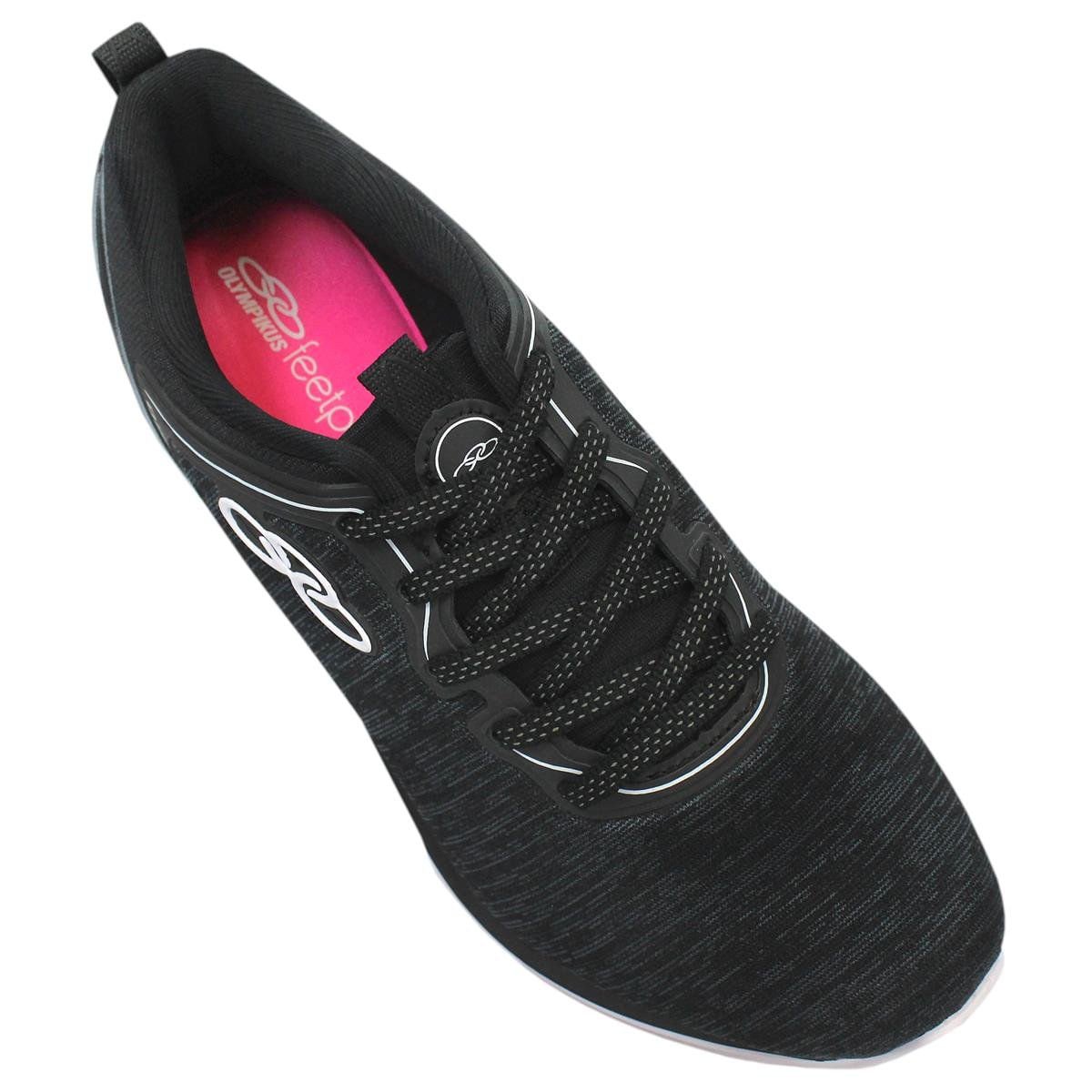 Tênis Olympikus Day Feminino Preto Preto 5