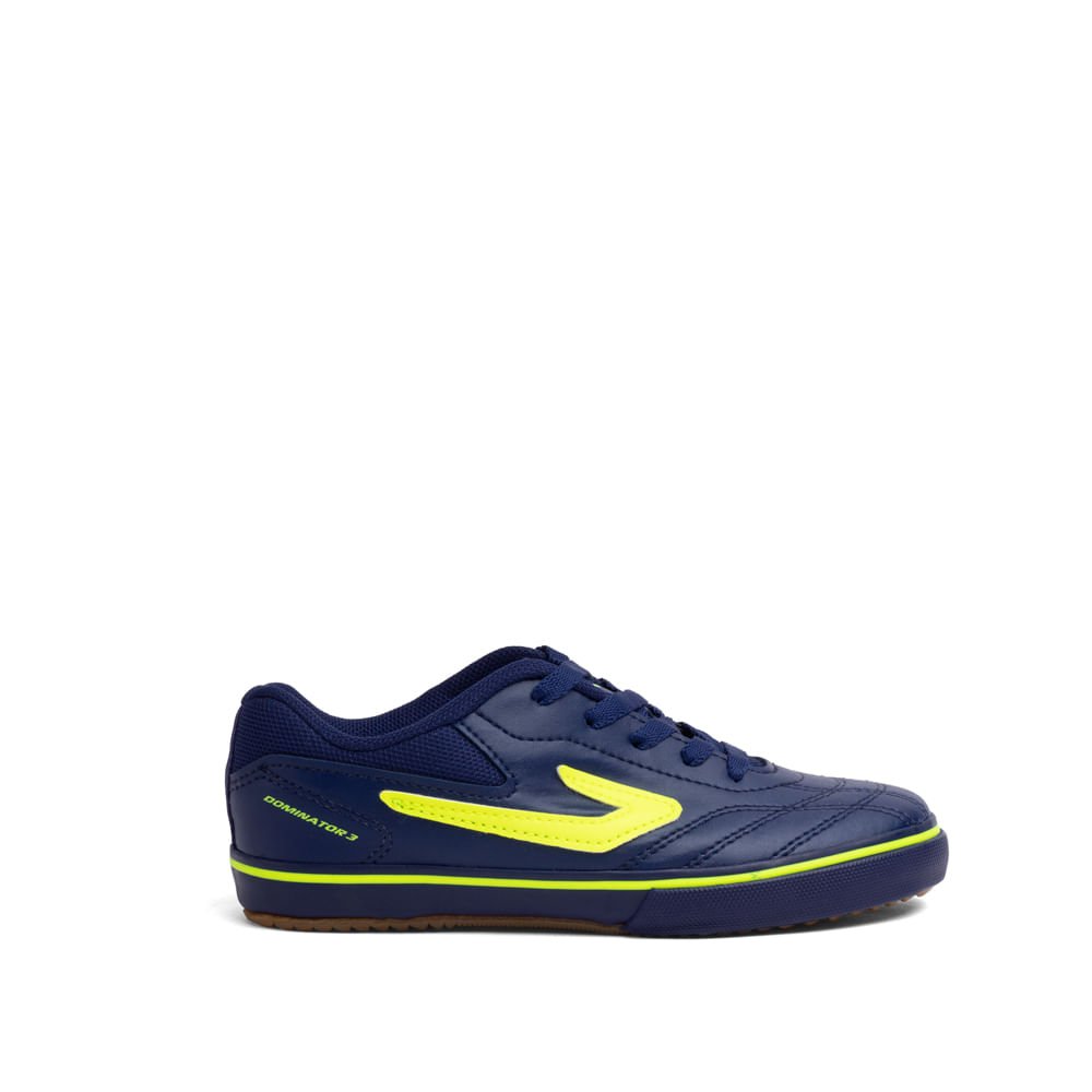 Chuteira Futsal Infantil Topper Dominator III JR Marinho
