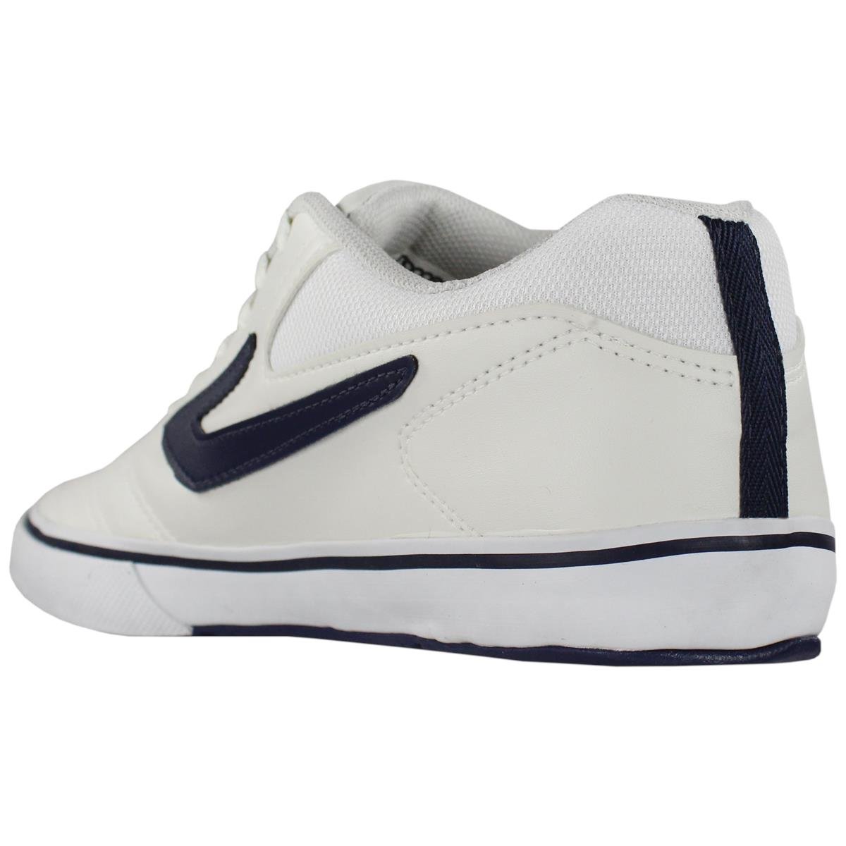 Chuteira Futsal Masculino Topper Dominator 3 In Branco/Marinho Branco 3