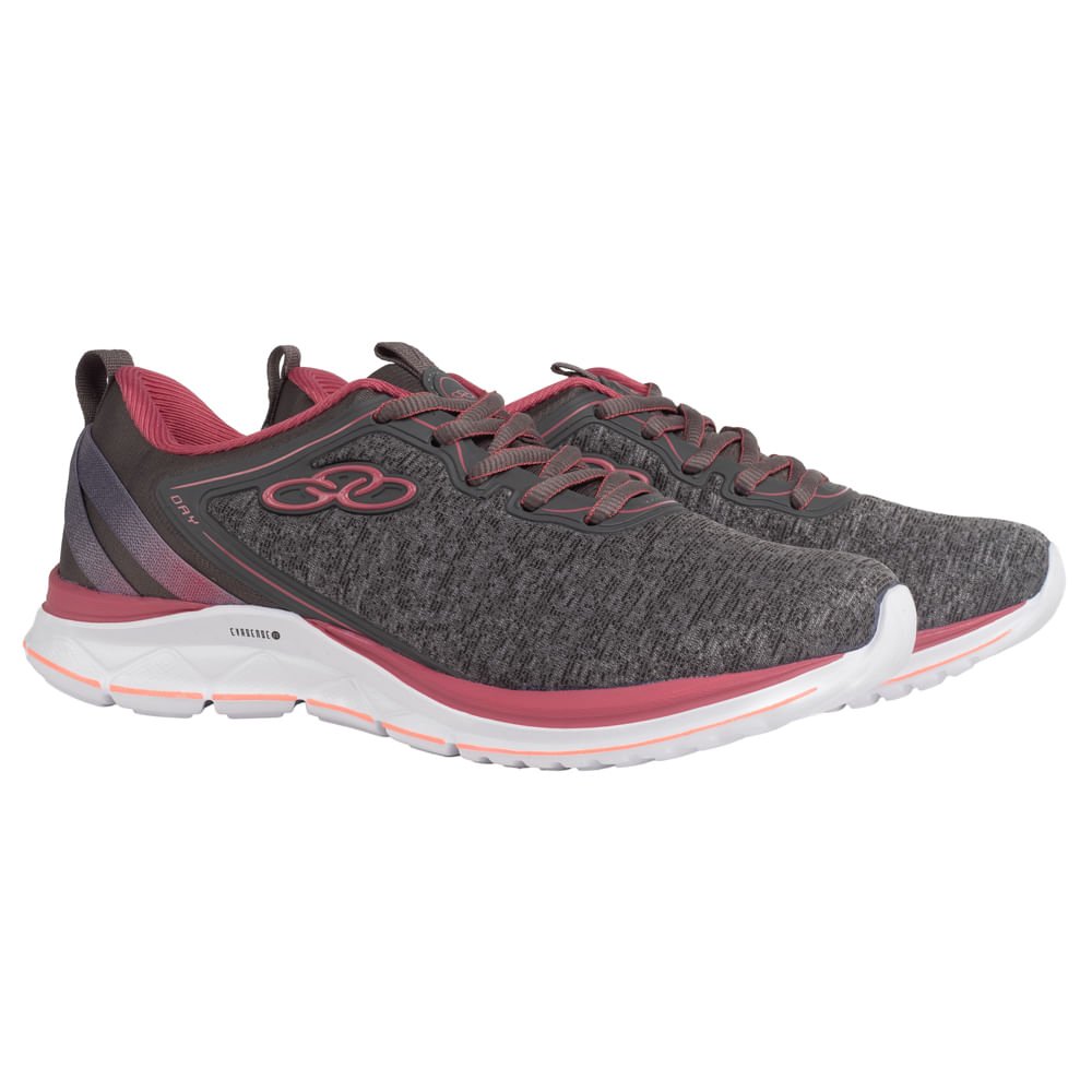 Tênis Feminino Olympikus Day Chumbo Cinza 2