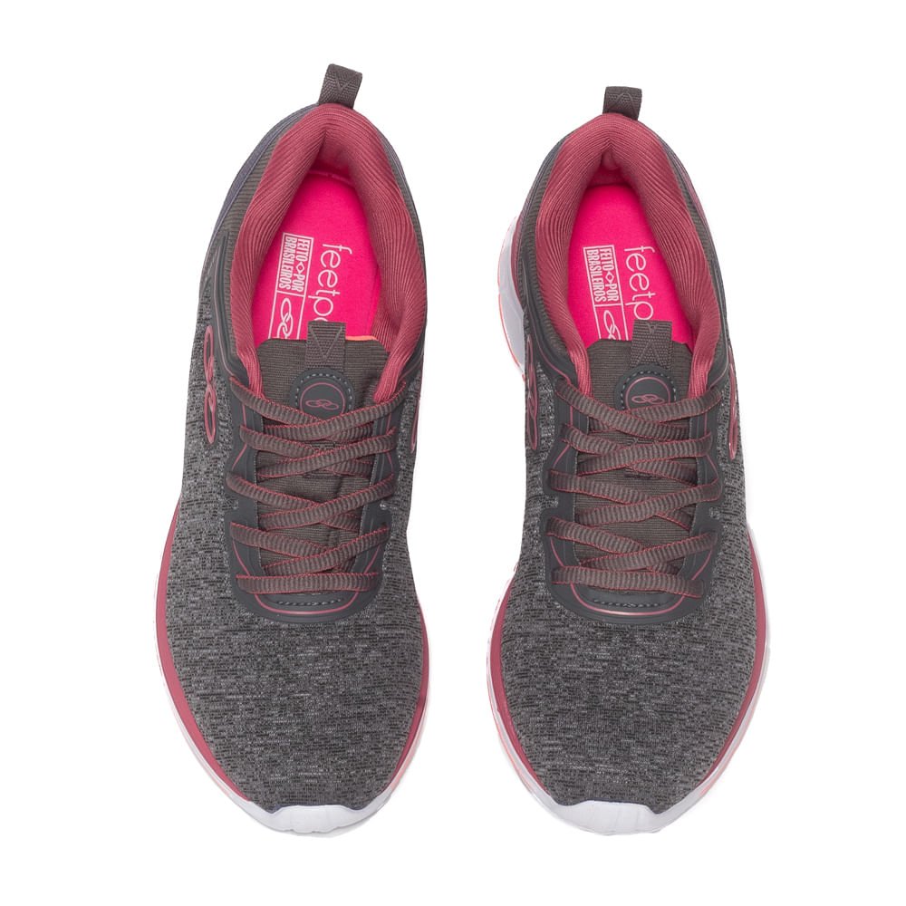 Tênis Feminino Olympikus Day Chumbo Cinza 4