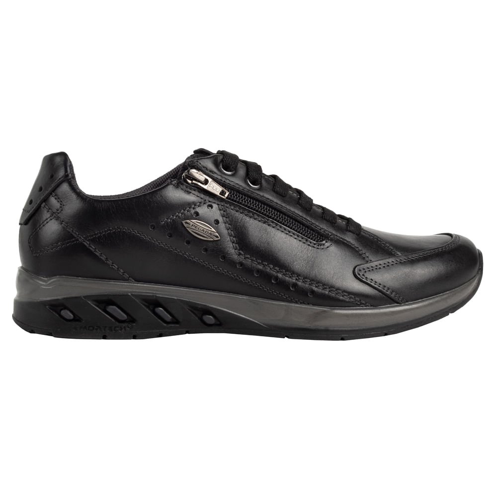 Sapatênis Masculino Pegada Casual Preto