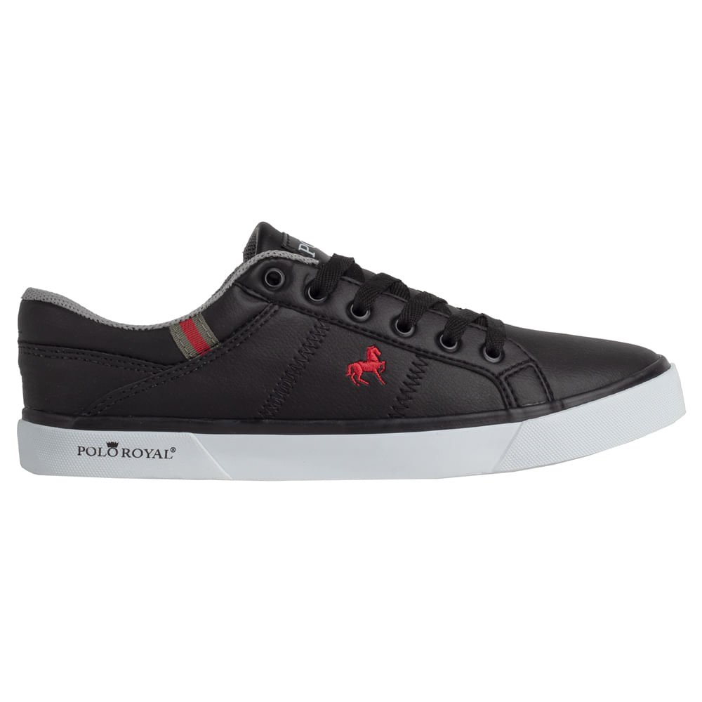 Tênis Masculino Polo Royal Roma Preto