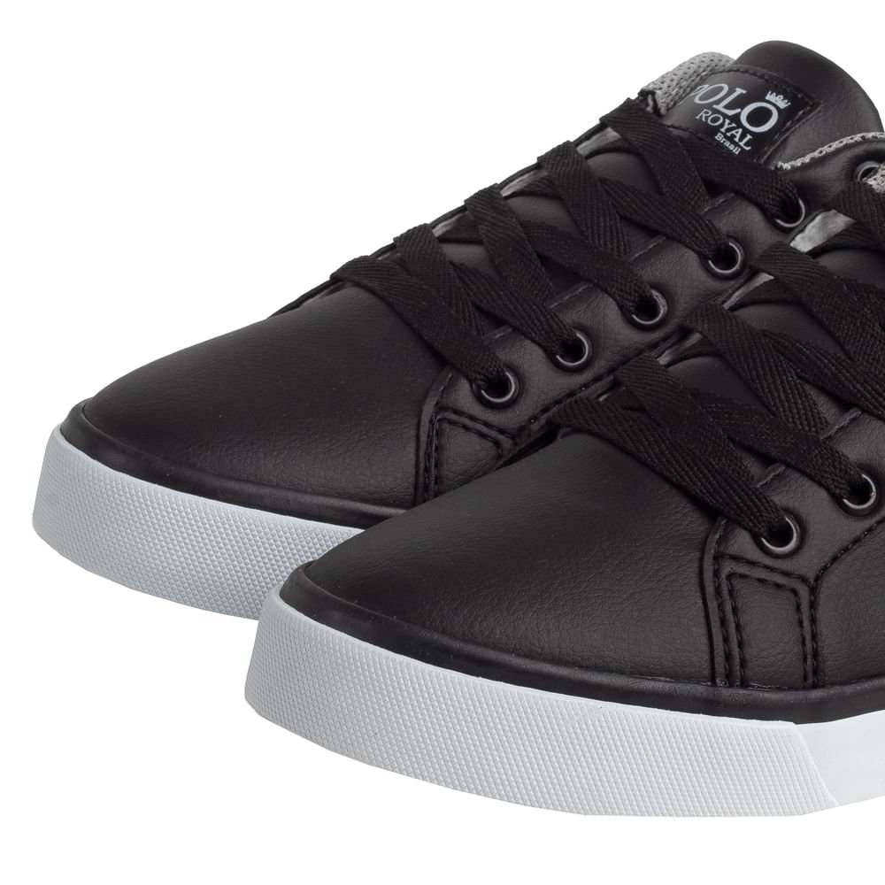 Tênis Masculino Polo Royal Roma Preto Preto 5
