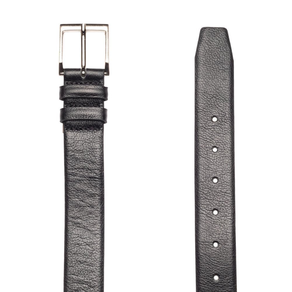 Cinto Masculino Fasolo de Couro Preto Preto 2