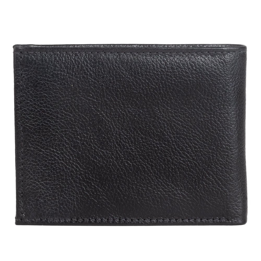 Carteira Masculina Fasolo em Couro Slim CNH Preto Preto 2