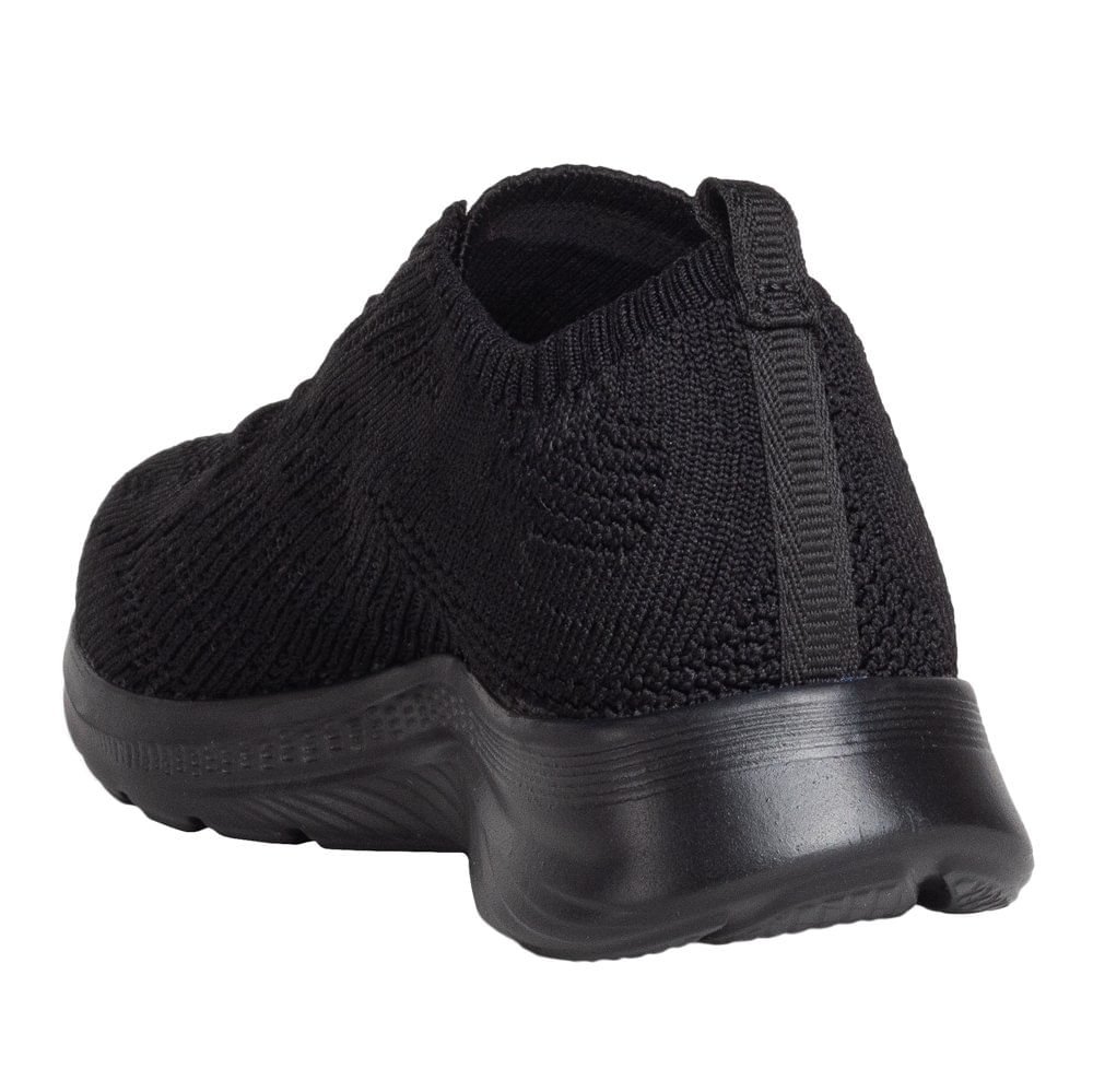 Tênis Feminino Olympikus Ultraleve Preto Preto 3
