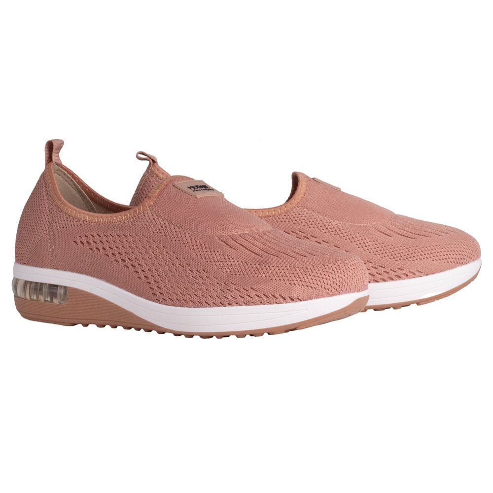 Tênis Modare Slip On Feminino Bege 2