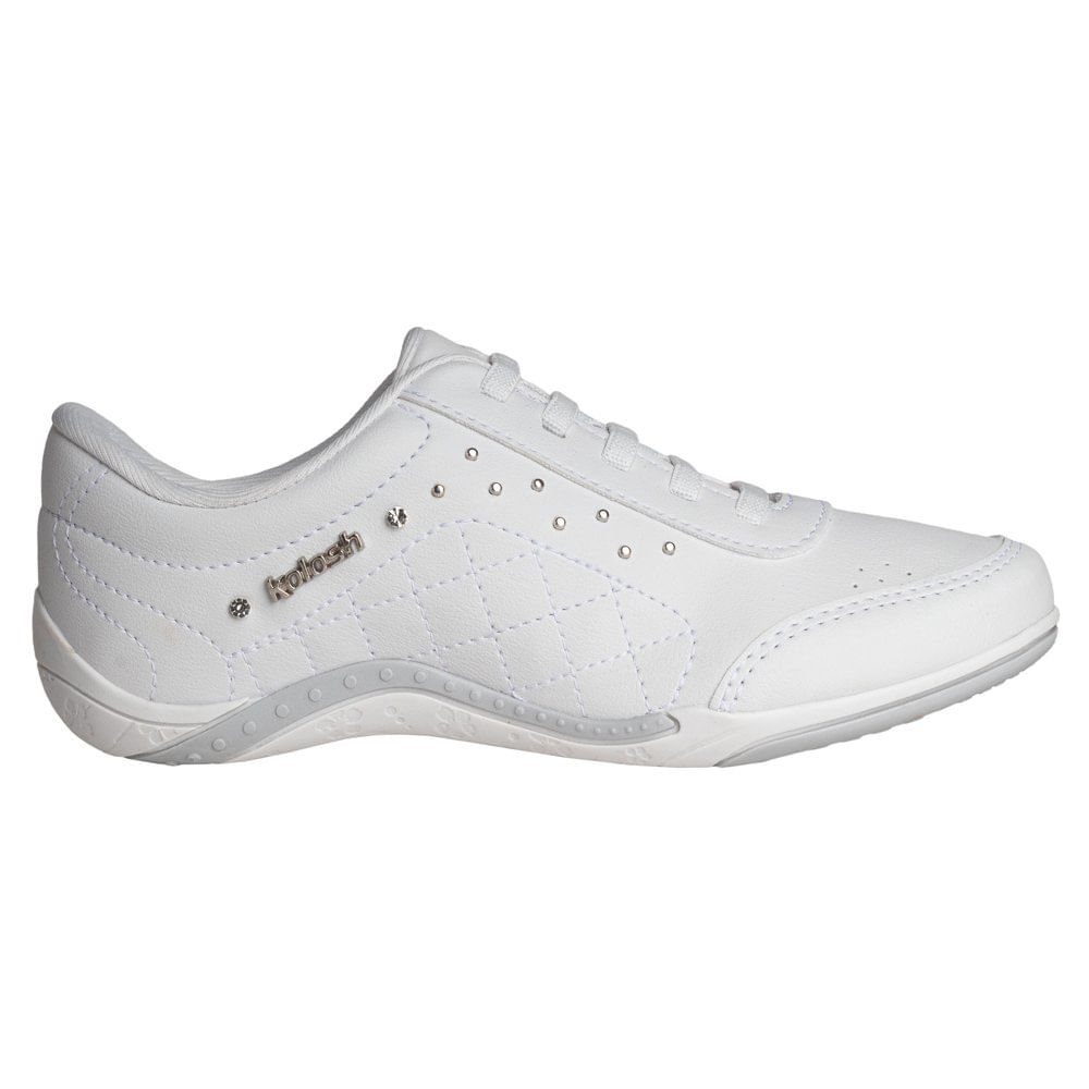 Tênis Feminino Kolosh Mali Branco Branco 1