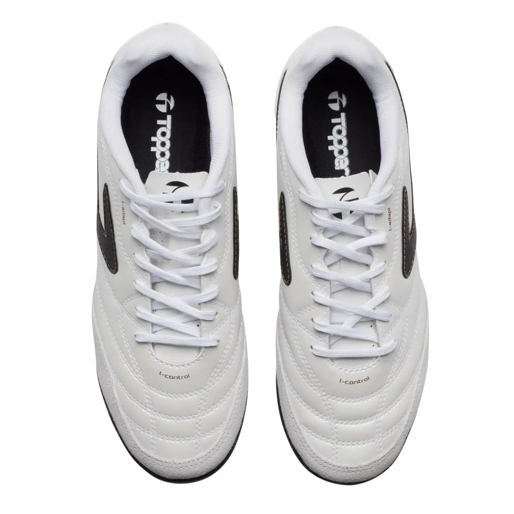 Chuteira Society Topper Maestro IV Branca Branco 3
