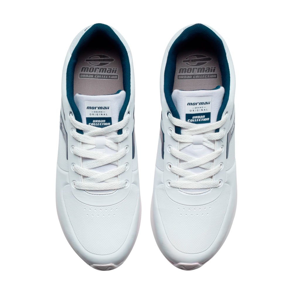 Tênis Masculino Mormaii Urban Jogger Branco Branco 4