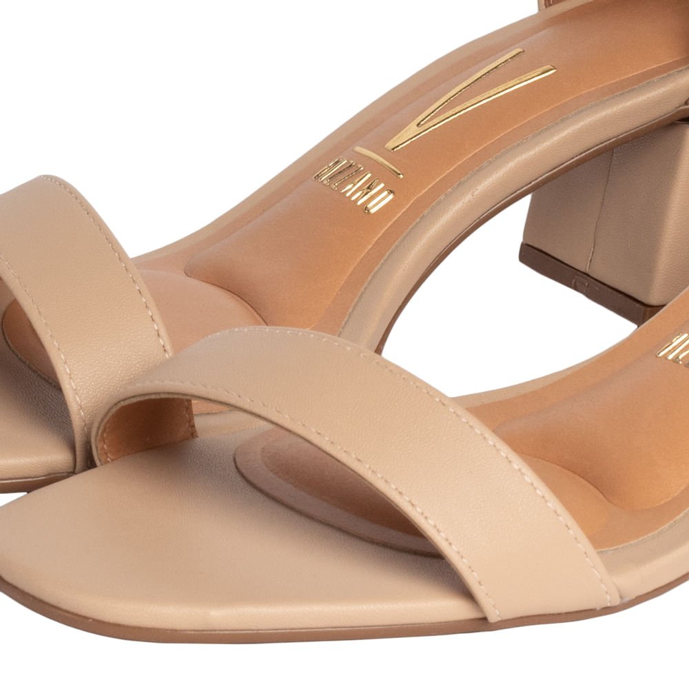 Sandália Feminina Vizzano Pelica Bege Bege 3