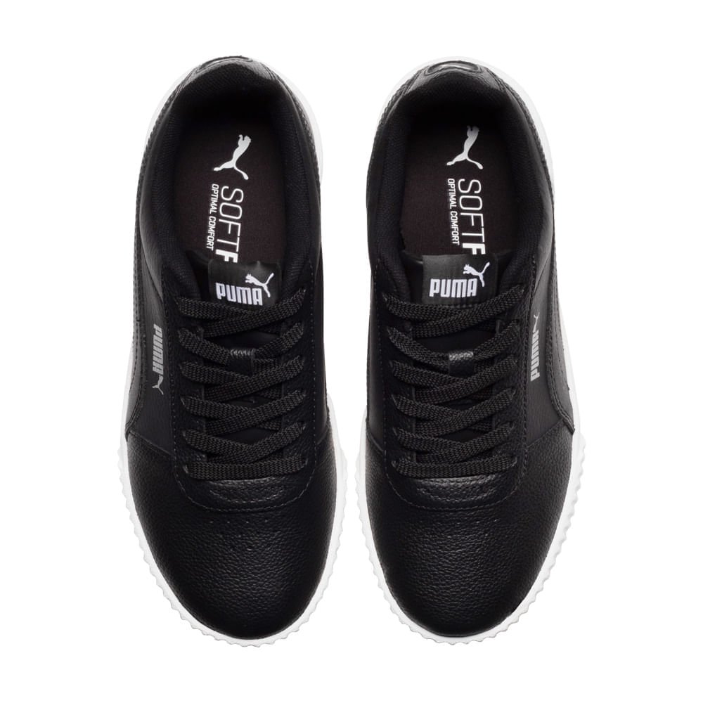 Tênis Feminino Puma Carina Lux Bdp Preto Preto 4