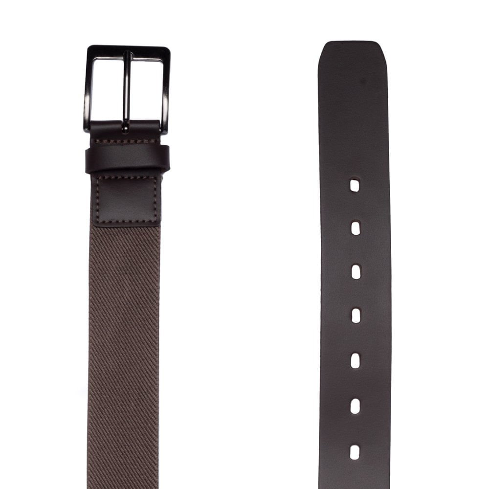 Cinto Masculino Fasolo Elástico G188221 Marrom Marrom 2