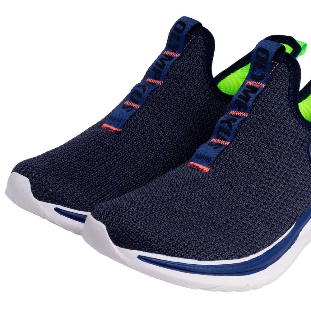 Tênis Infantil Menino Olympikus Maneiro Kids Marinho Azul 5