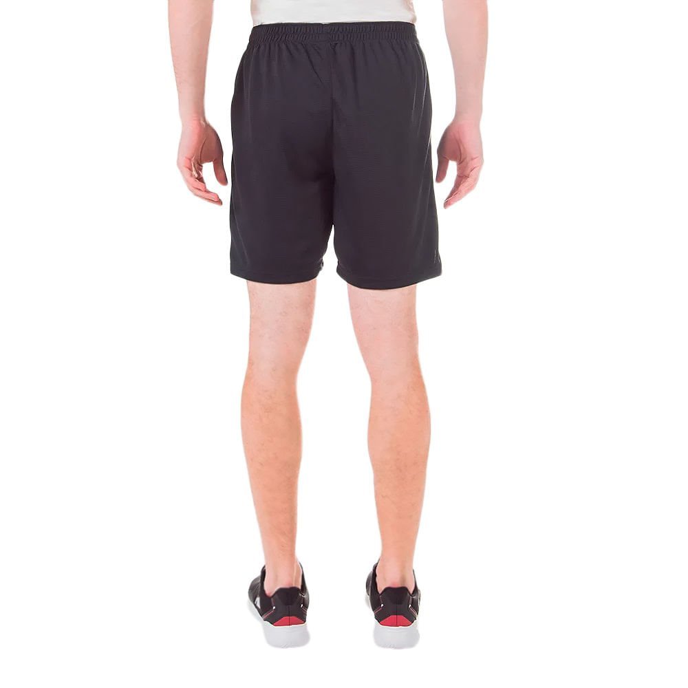 Bermuda Masculina Esportiva Fila Sport 7,5 Preta Preto 2
