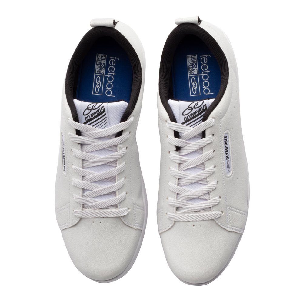 Tênis Masculino Olympikus Only 2 Branco Branco 4