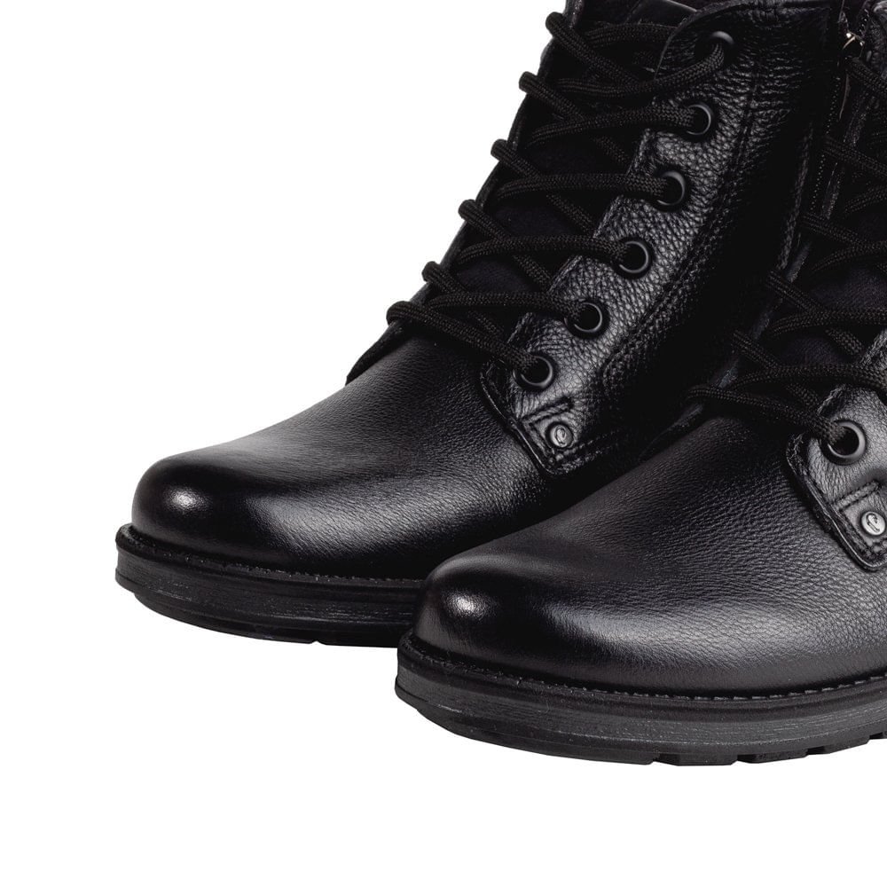 Coturno Masculino Pegada Nature Preto Preto 4