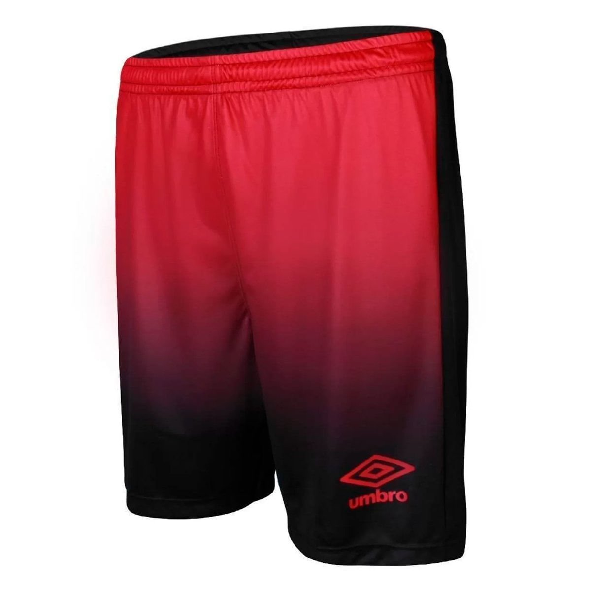 Calção Umbro Twr Degradê Masculino Preto/Vermelho Preto/Vermelho 2