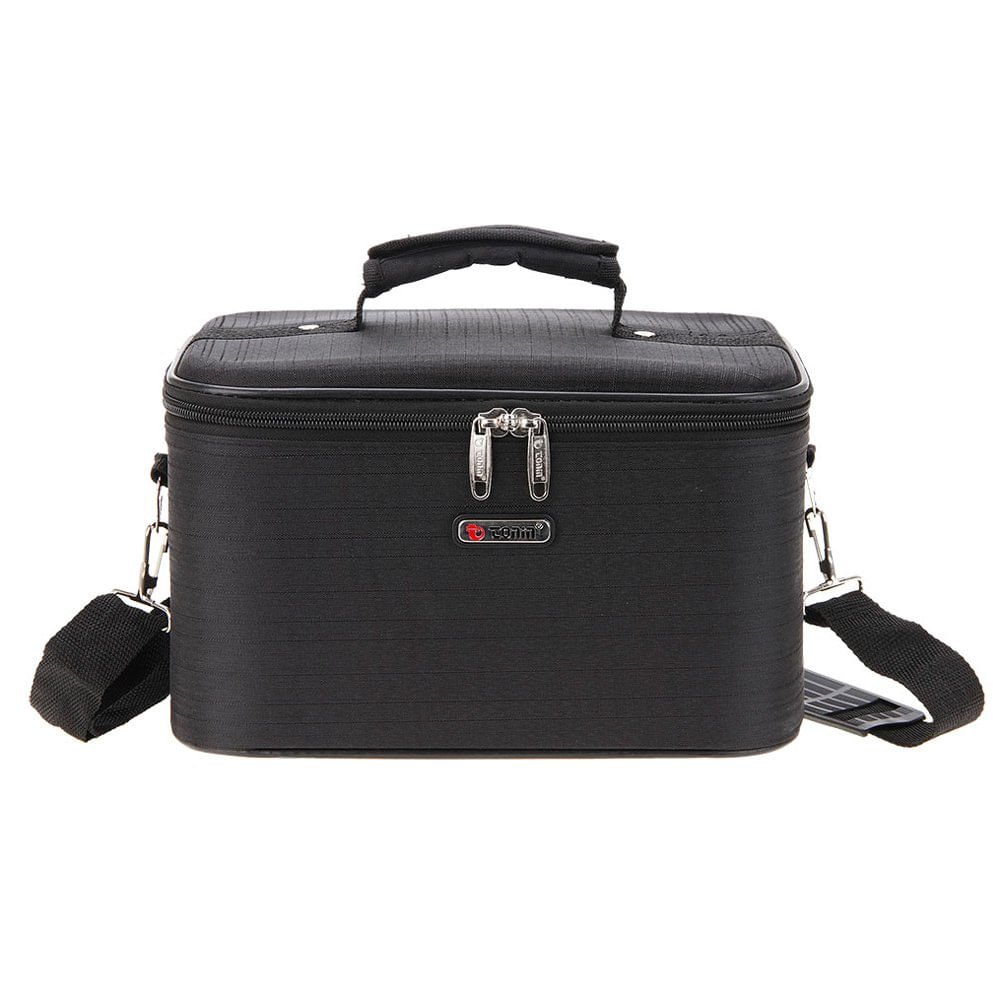 Frasqueira de Viagem Tonin em Tecido Preto