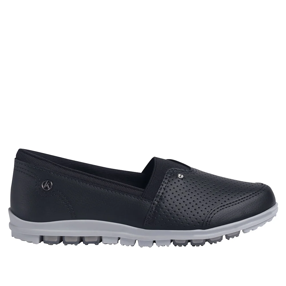 Tênis Kolosh Slip On Feminino Preto 5