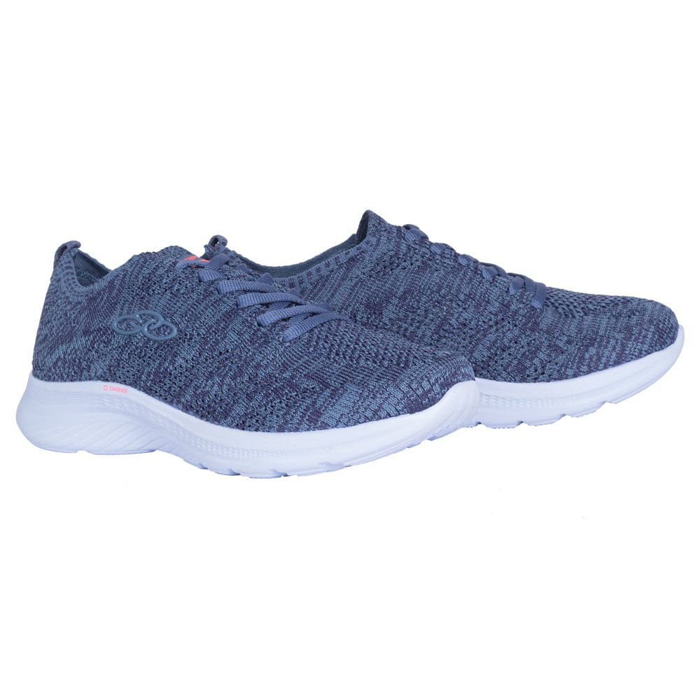 Tênis Feminino Olympikus Ultraleve Azul Azul 2