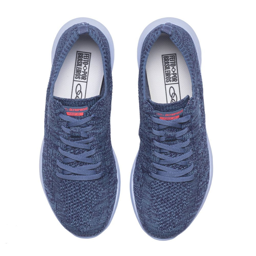 Tênis Feminino Olympikus Ultraleve Azul Azul 4
