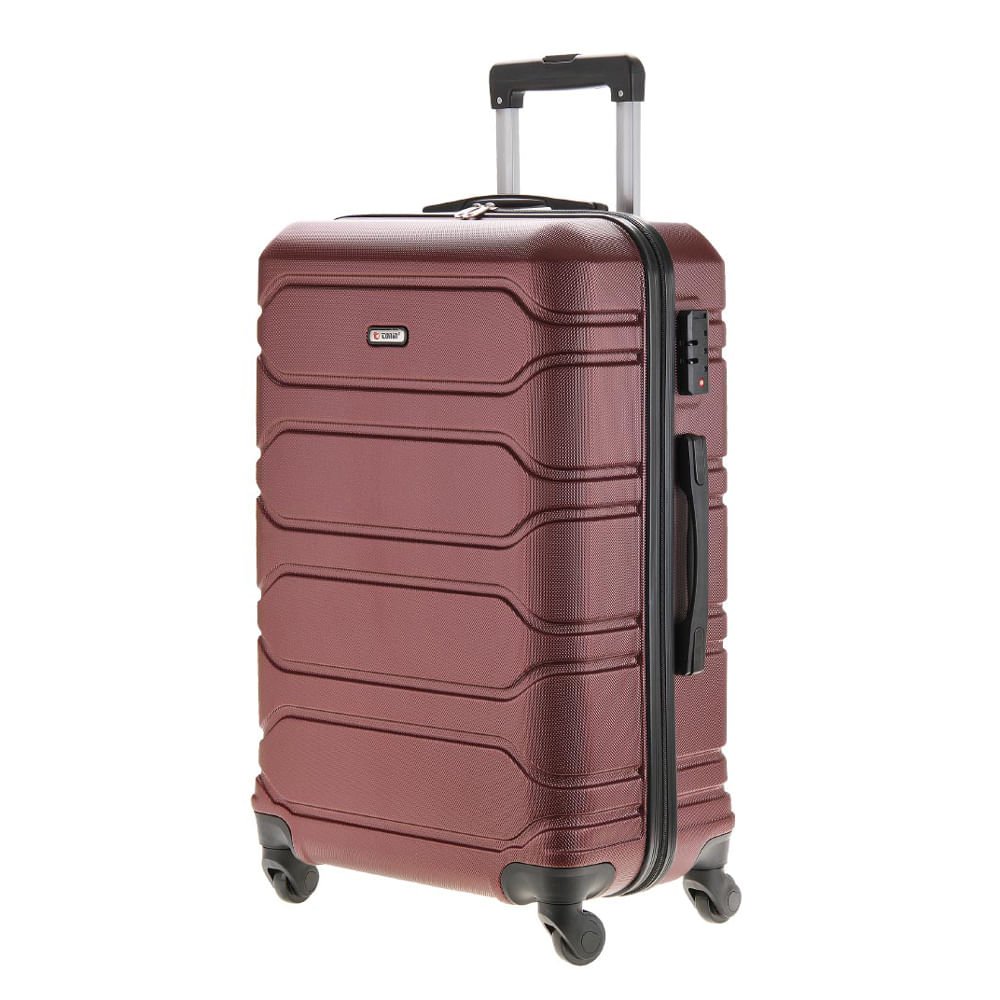 Mala Tonin Linha Samba Média Marsala Marrom 2