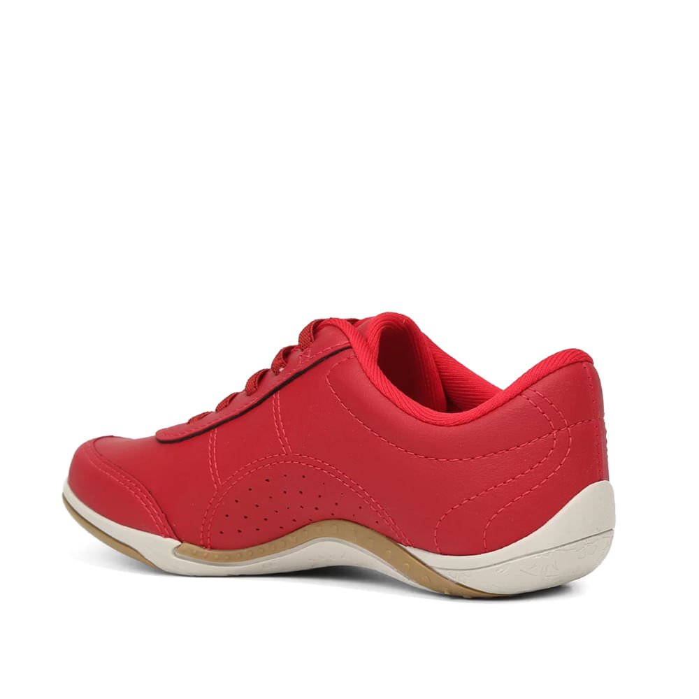 Tênis Feminino Kolosh Mali Vermelho Vermelho 3