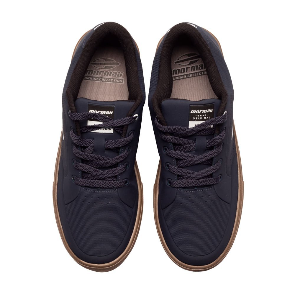 Tênis Masculino Mormaii Urban Free Marinho e Marrom Azul 4