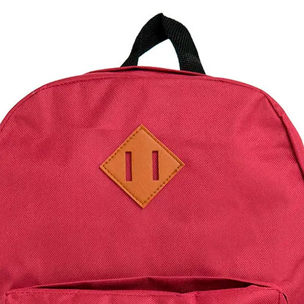 Mochila Juvenil Convoy Vinho com Marrom Vermelho 2