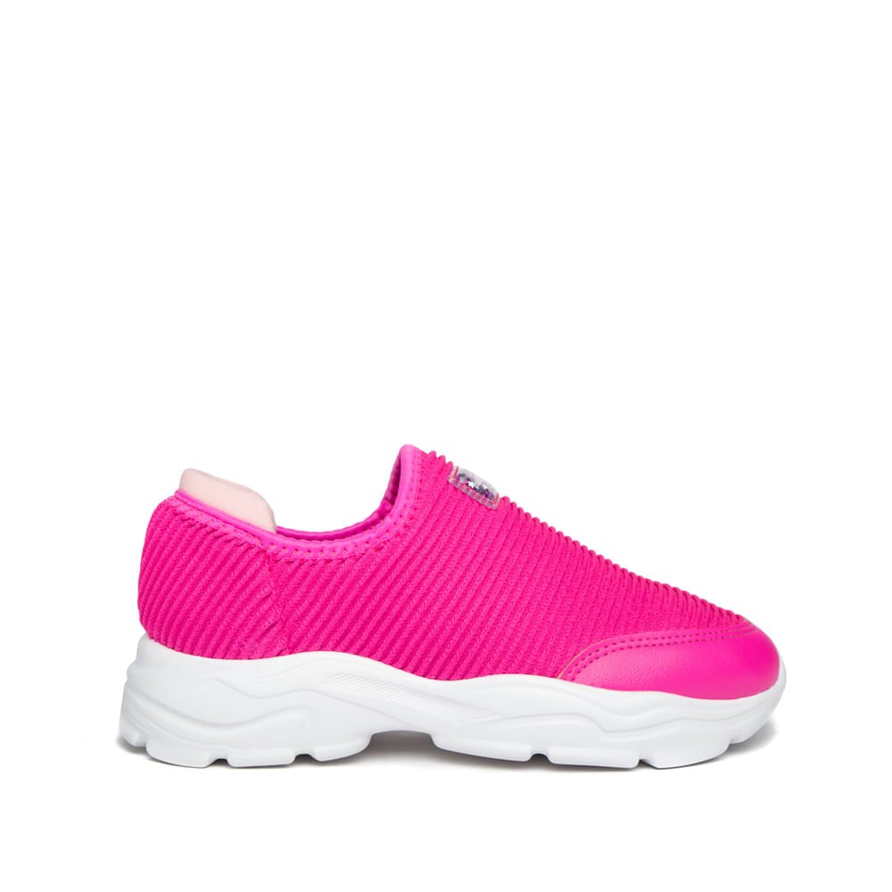 Tênis Infantil Molekinha Comfy Calce Fácil Rosa