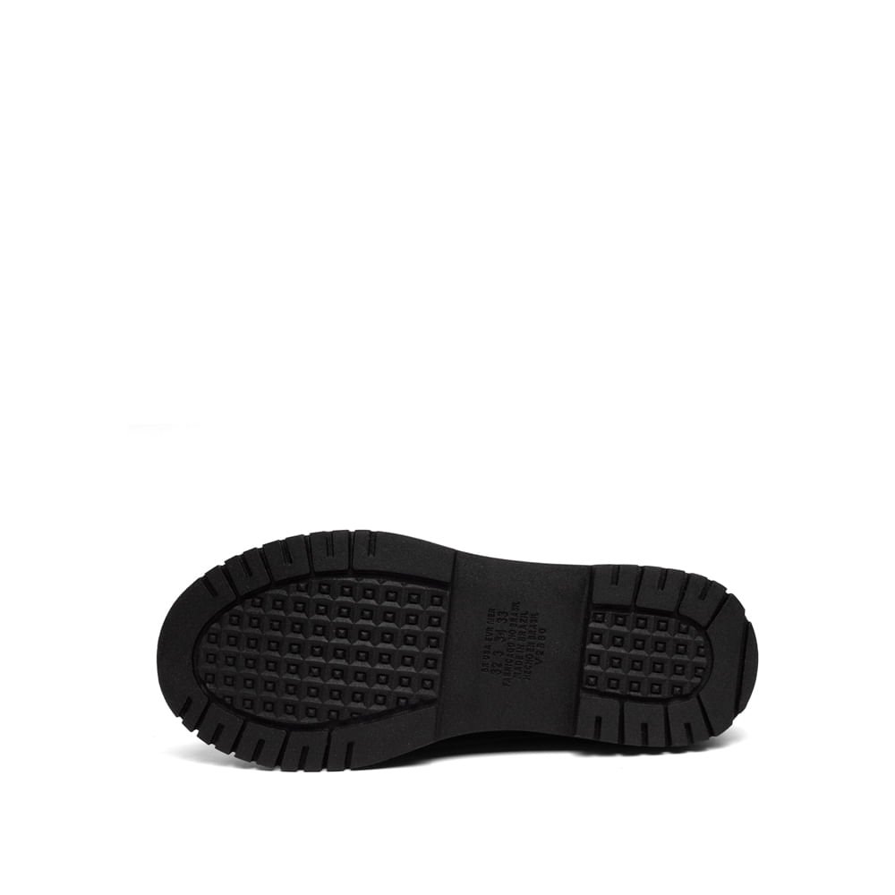 Sapato Mocassim Infantil Pink Cats Verniz Preto Preto 2