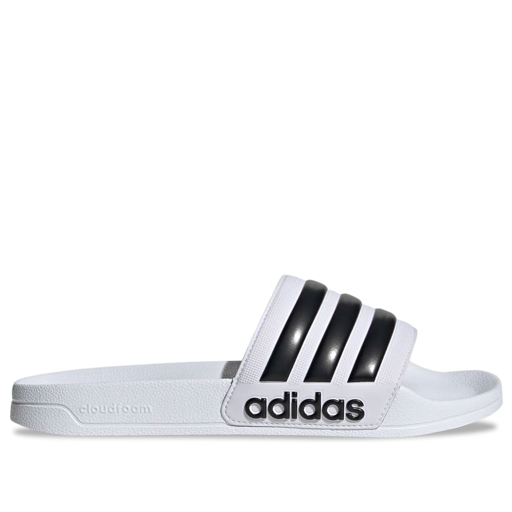 Chinelo Adidas Originals Adilette Shower Masculino Branco 2